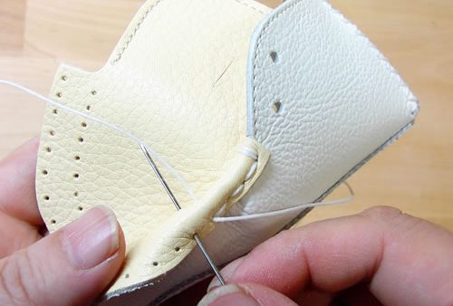 ファーストステップシューズ 手作りキットの作り方